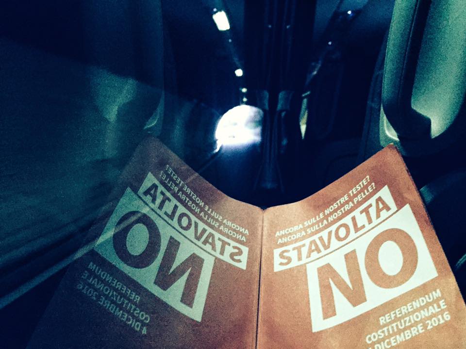 Le ragioni del “No”, intervista a Claudio Riccio