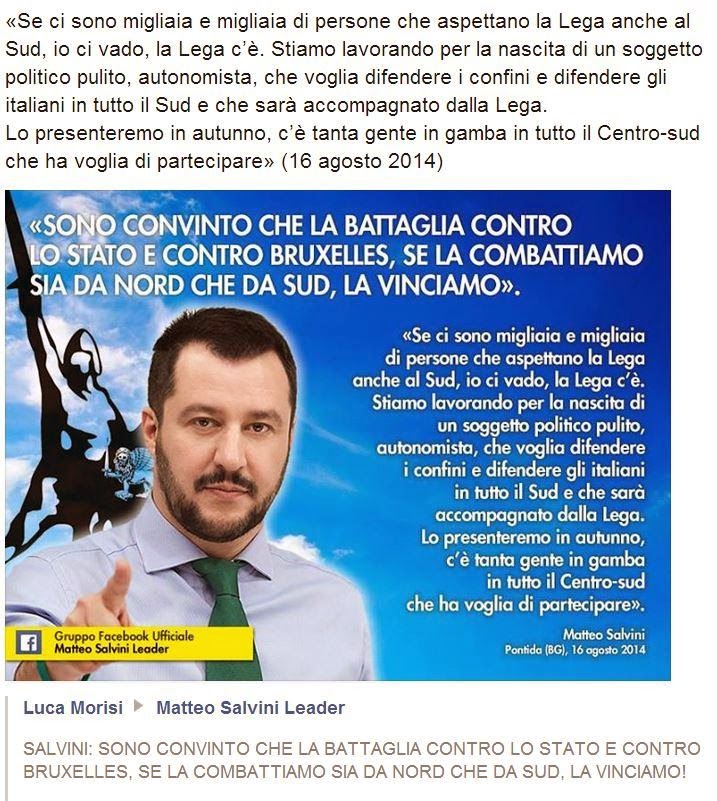 Il magnifico mondo di Matteo Salvini – Quando il talento finisce nelle mani sbagliate
