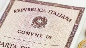 Carta d'identità - bottomup